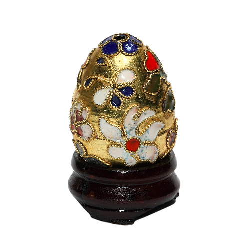 Ei XS, Osterei, Deko, Cloisonne Emaille, 0461